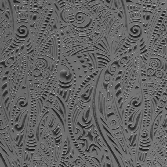 Mega Texture Tile - Tribal Zentangle
