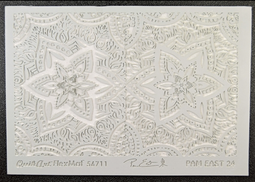 Pam East FlexMat Texture Stamp - Trippin Trillium