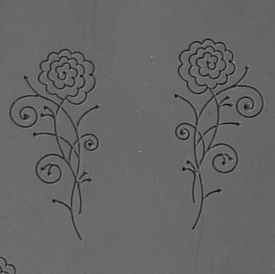 Jewellery Artist Elements Texture Sheet - Wild Rose Charms & Connectors