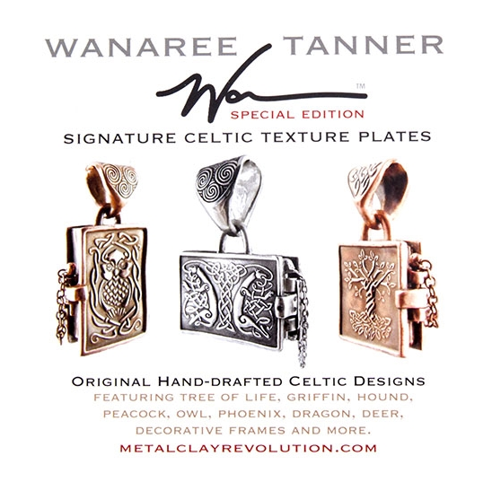 Wanaree Tanner Special Edition Texture Plate - Celtic Tree of Life