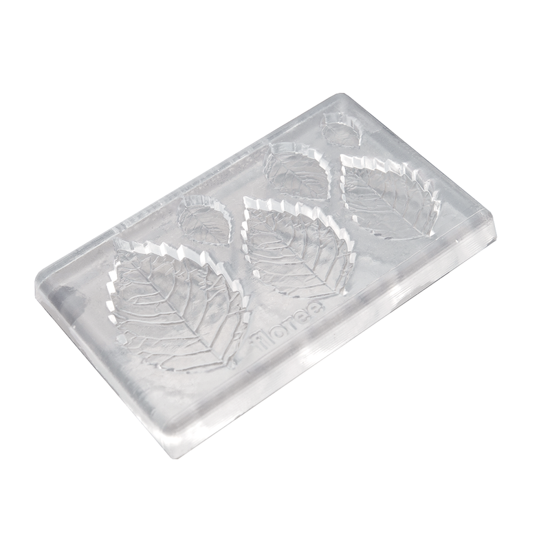 Rose leaf mould for jewellery making