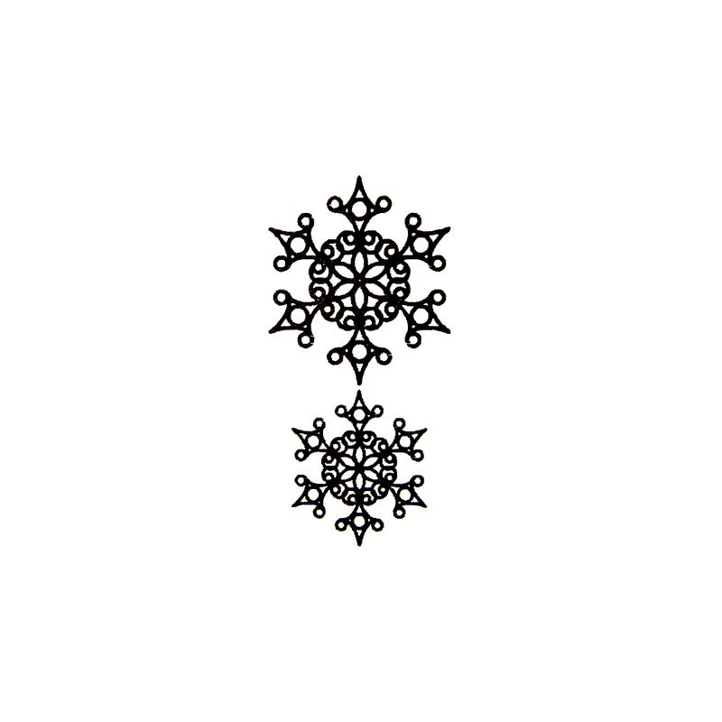 Stellar Dendrite Snowflake
