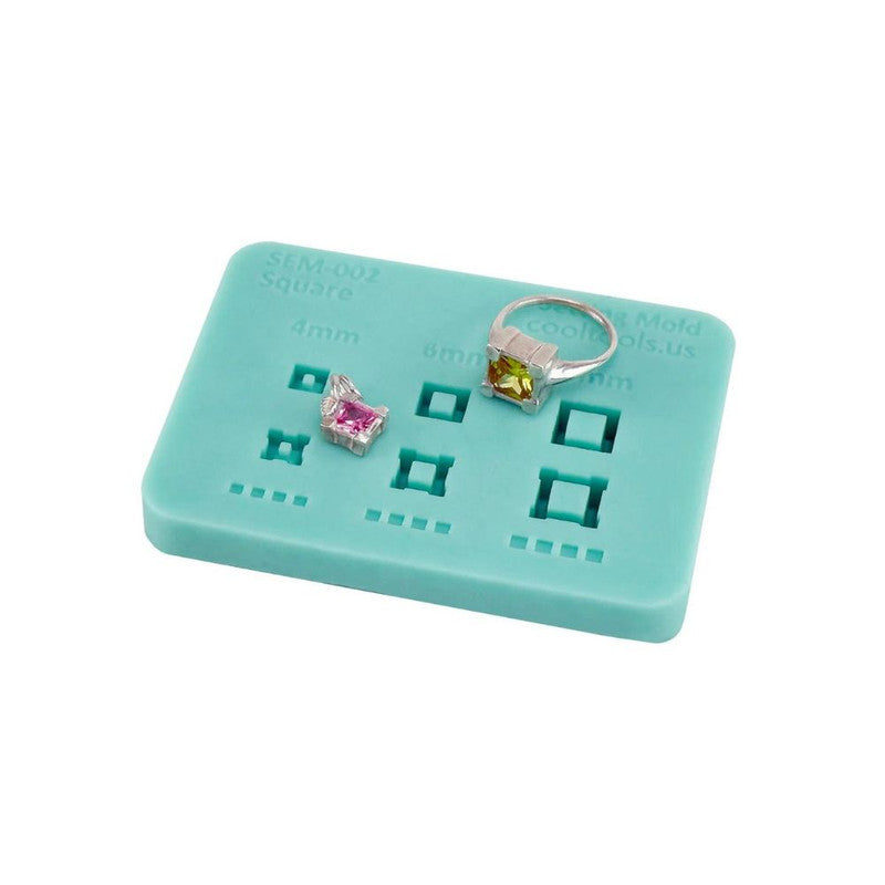 Setting Mould - Square - 103-SEM-002 with ring