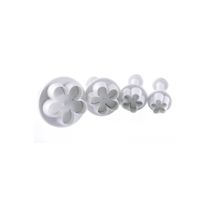 Plunge Cutter (Plum Blossoms) 4 sizes/set