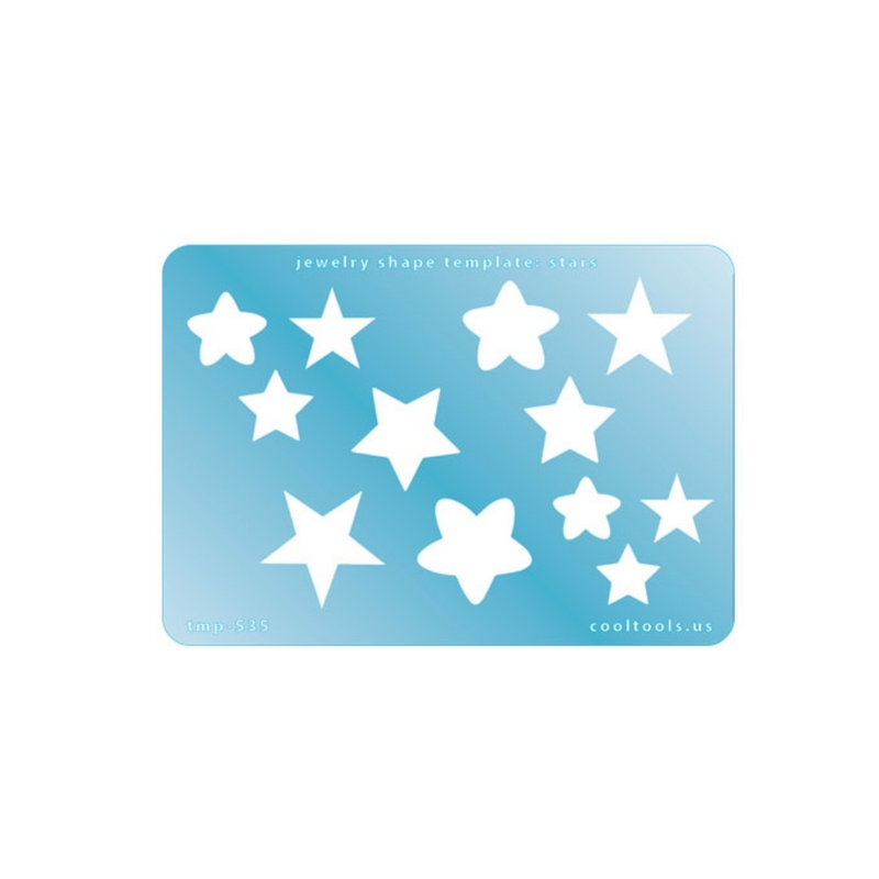 Jewellery Shape Template - Stars