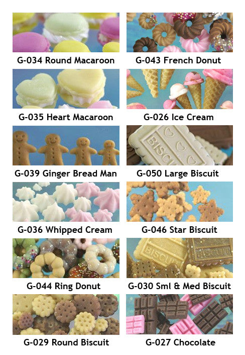 Lovely Sweets Series Mould - Round Macaroon - 102-G-034