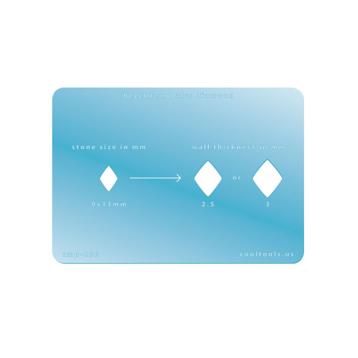 Bezel Template - Diamond