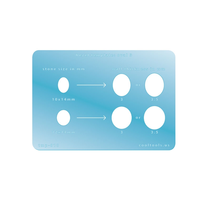 Bezel Template - Oval 3
