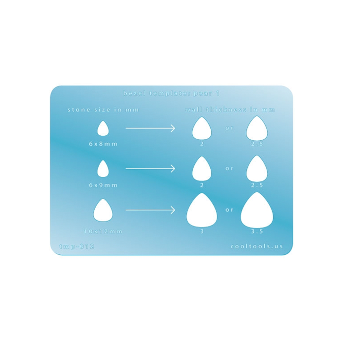Bezel Template - Pear 1