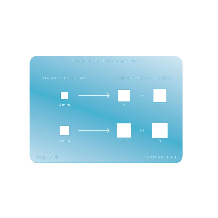Bezel Template - Square 1