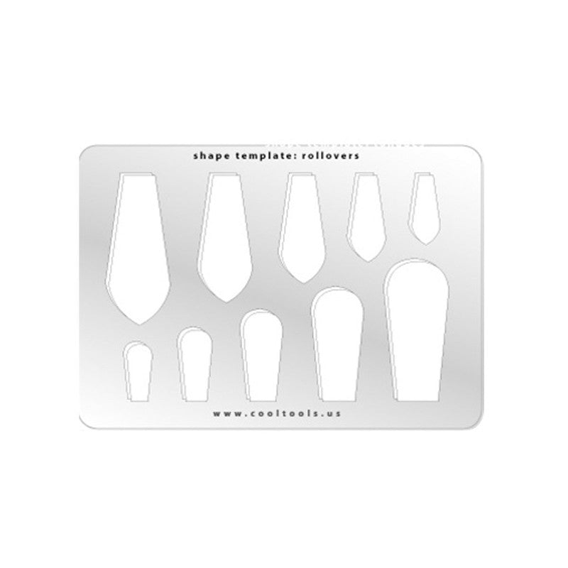 Jewellery Shape Template - Tongues
