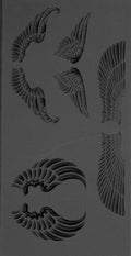 Texture Tile - Classic Wings Embossed