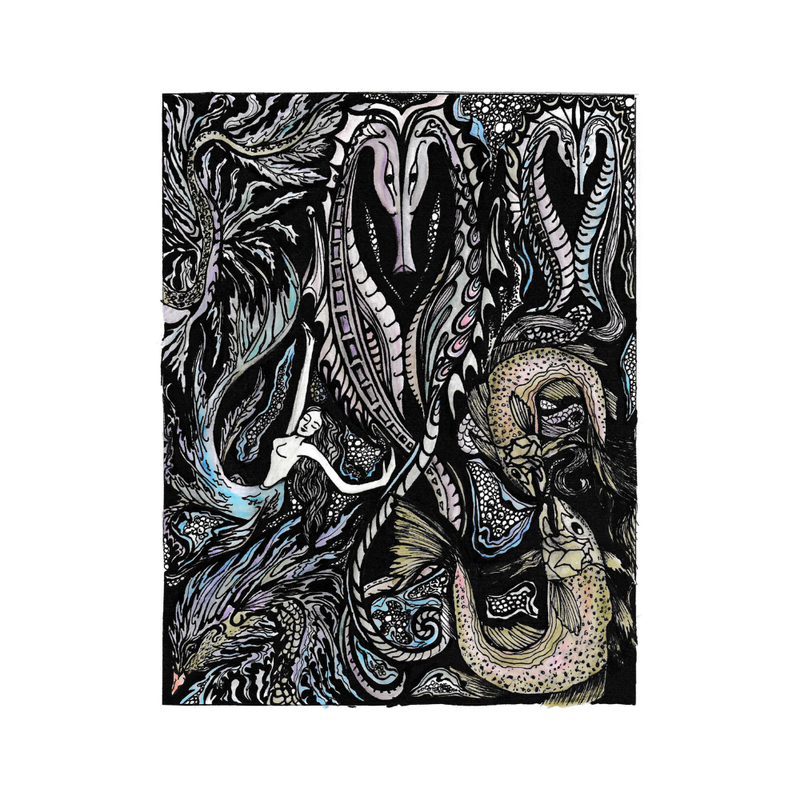 Texture - Carol Douglas - Sea Dragon - Colour Close-up