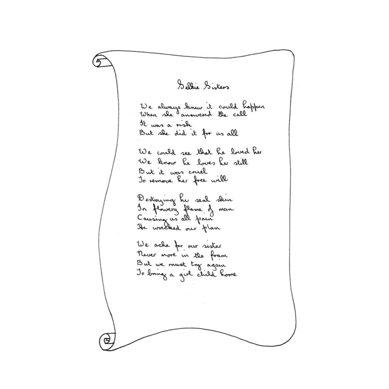 Texture - Carol Douglas - Selkie Sisters - Poem Insert