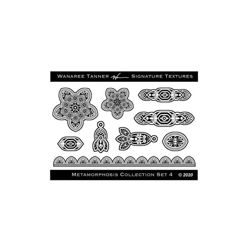 Wanaree Tanner Signature Texture Plate - Metamorphosis Set 4
