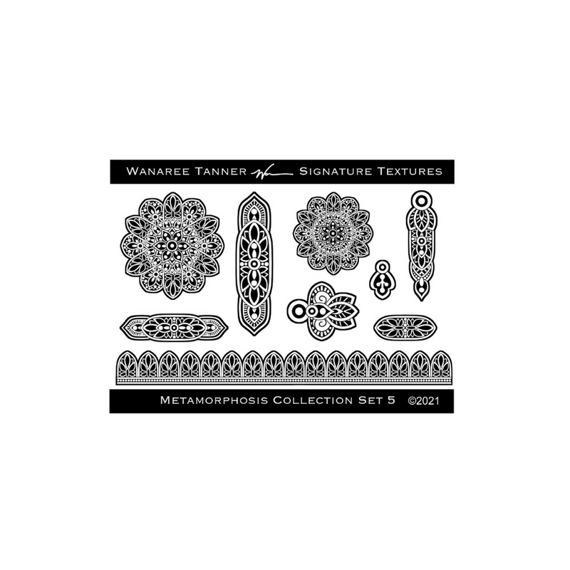 Wanaree Tanner Signature Texture Plate - Metamorphosis Set 5
