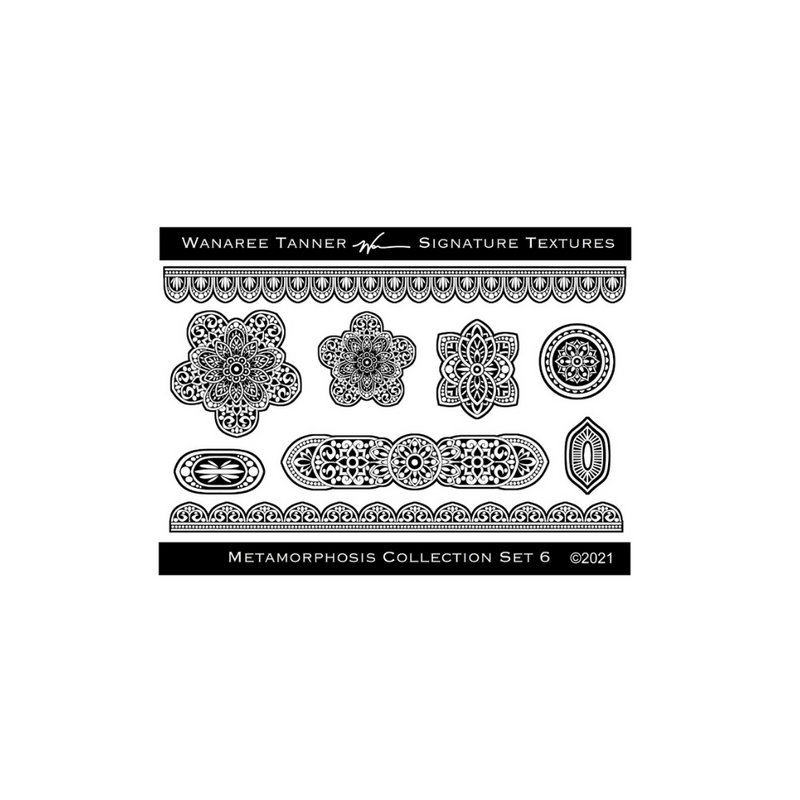 Wanaree Tanner Signature Texture Plate - Metamorphosis Set 6