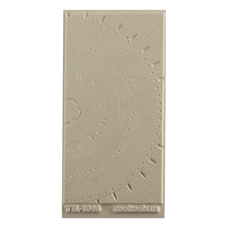 Texture Tile - Lazy Mandala Embossed - 103-TTL-1046