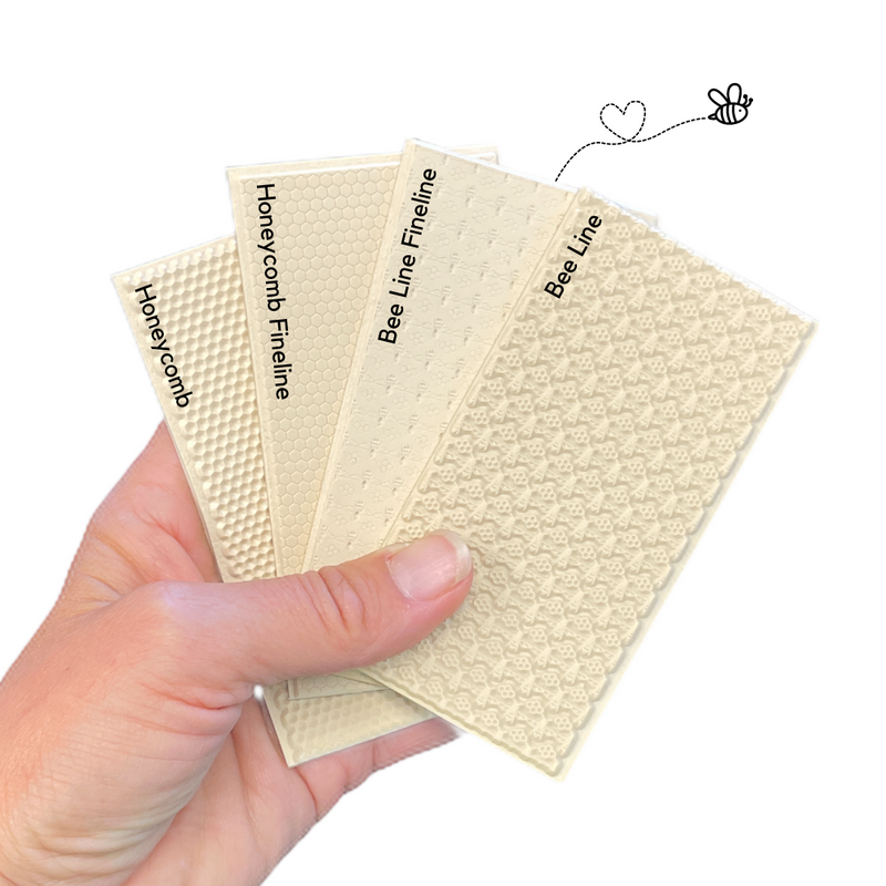 Cool Tools texture tile bee and honey comb designs