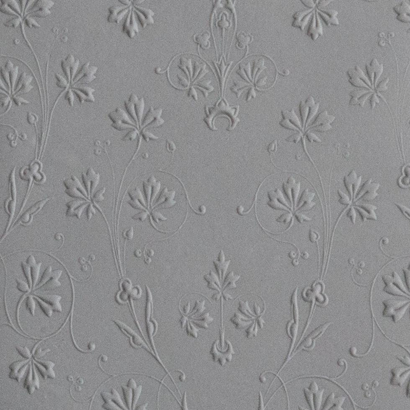 Texture Tile - Celtic Elegance Embossed, what it looks like with metal clay -103-TTL-1011