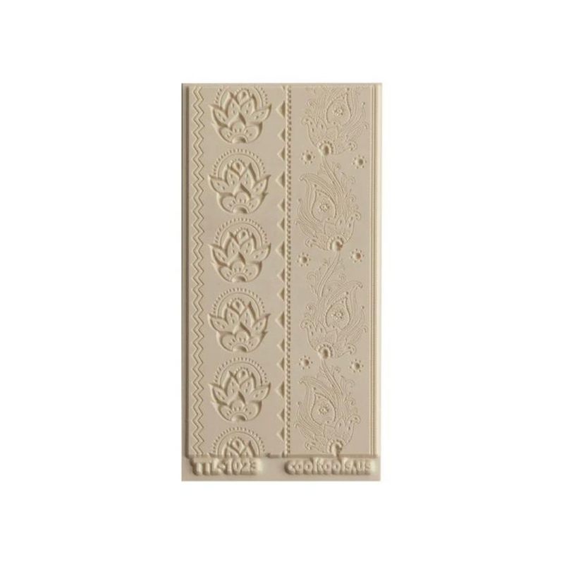 Texture Tile - Dancing Print Embossed - 103-TTL-1023