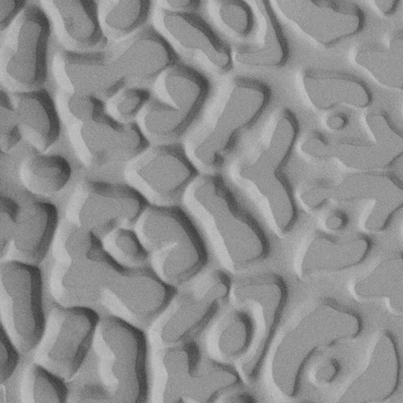 Texture Tile - Jaguar Print, what it will look like with metal clay - 103-TTL-1001