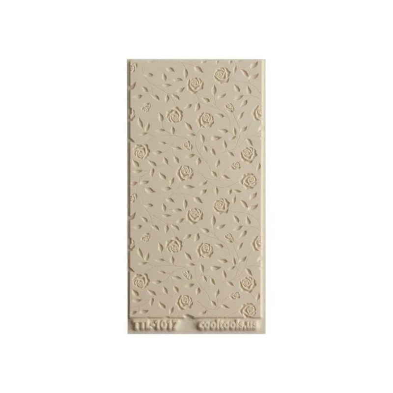 Texture Tile - Roses & Vines Embossed - 103-TTL-1017