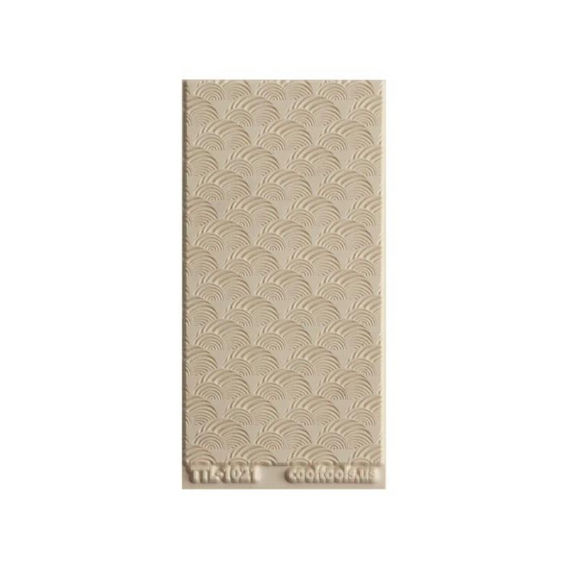 Texture Tile -  Seashell Sunset Embossed - 103-TTL-1021