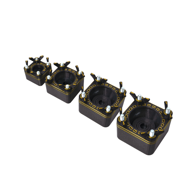 The Bowl Maker tools come in four sizes, 40mm, 60mm, 70mm, and 80mm exclusively available at Metal Clay Ltd in the UK