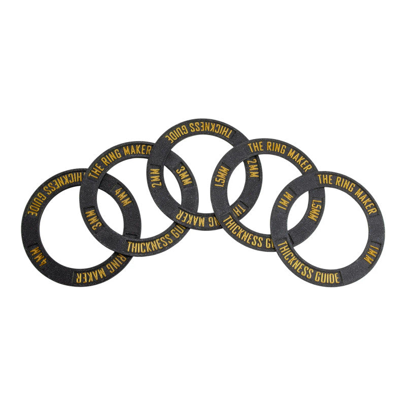 The Ring Maker - Magnetic Thickness Guide/Spacer Set from Clément Marquiare, CMMC Tools