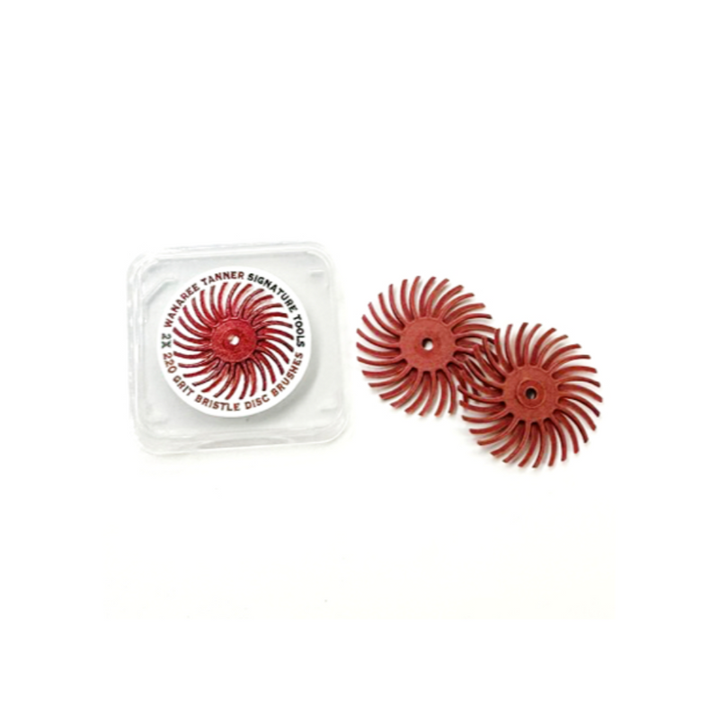 Wanaree Tanner Heavy Duty Bristle Disc Brush - Choose your Grit - 125-WTDISC