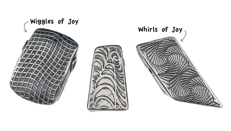 RMR Laser Texture Paper - Whirls of Joy - 102 x 127mm