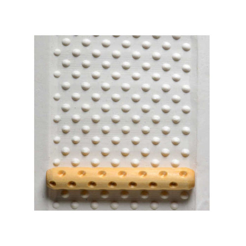 How the texture looks in clay