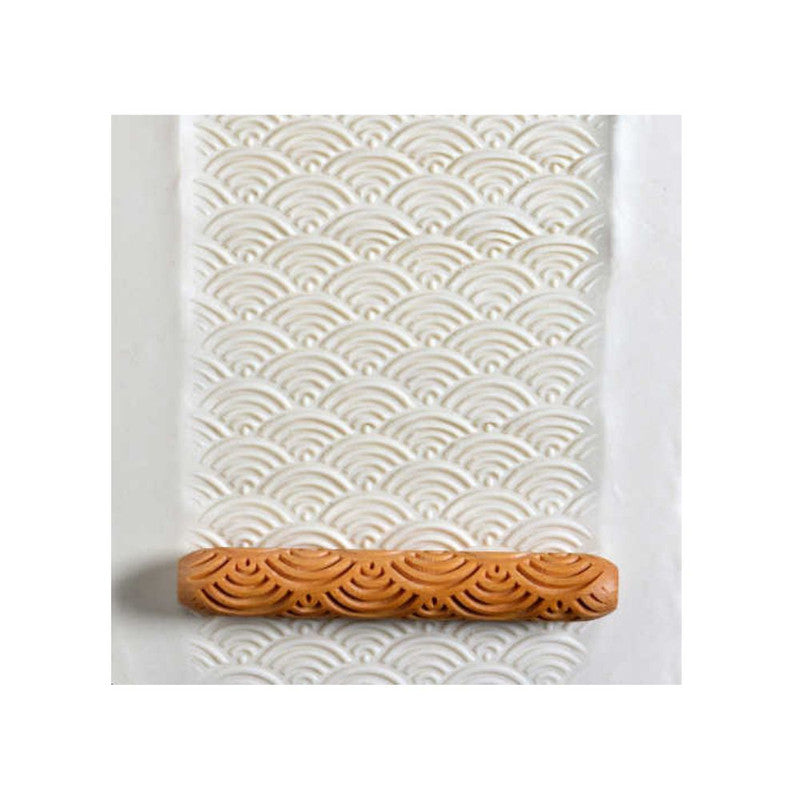 How the texture looks in clay