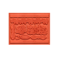 Wanaree Tanner Signature Texture Plate - Asian 2 - Tibetan Smoke & Fire
