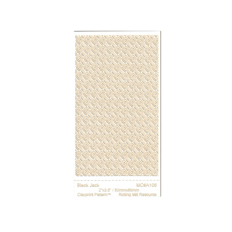 RMR Laser Texture Paper - Black Jack - 50 x 89mm