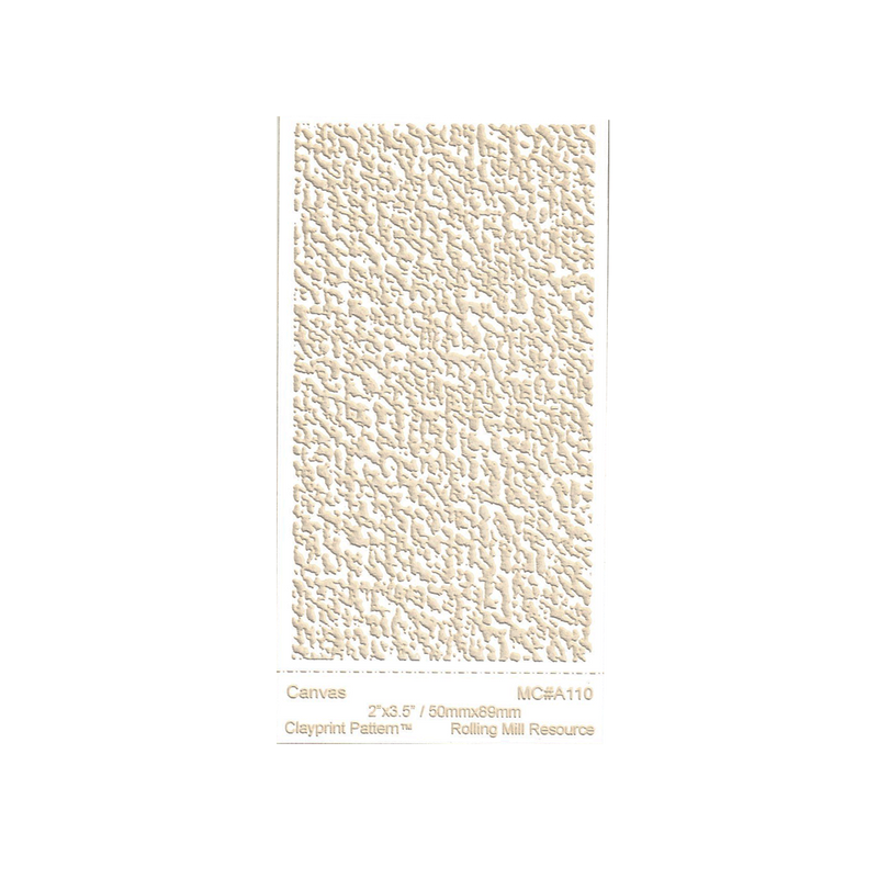 RMR Laser Texture Paper - Canvas - 50 x 89mm