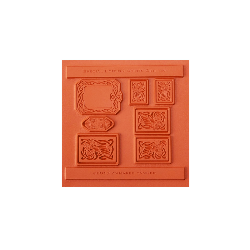 Wanaree Tanner Special Edition Texture Plate - Celtic Griffin