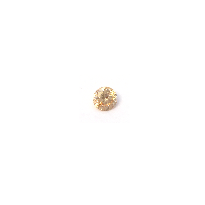 Lab Created Gemstone - Champagne Round