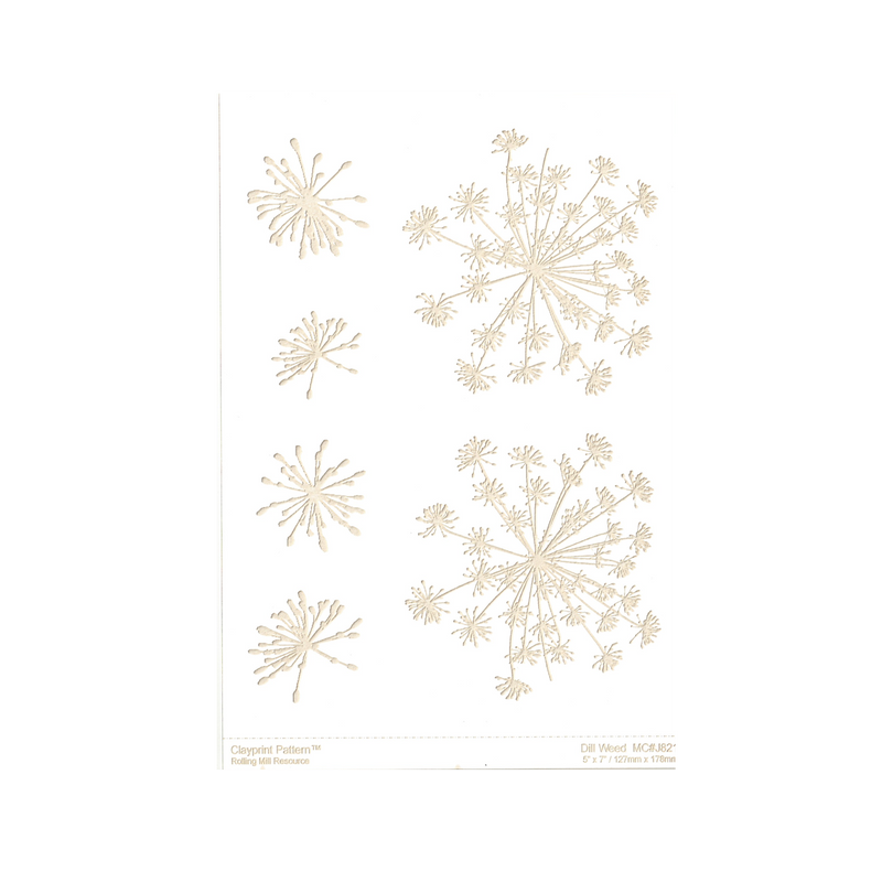 RMR Laser Texture Paper - Dill Weed - 127 x 178mm