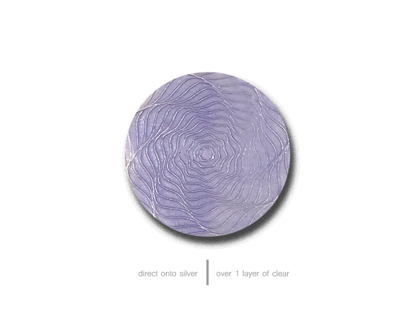 Japanese Enamel Transparent - Blue Purple - 102-R0186