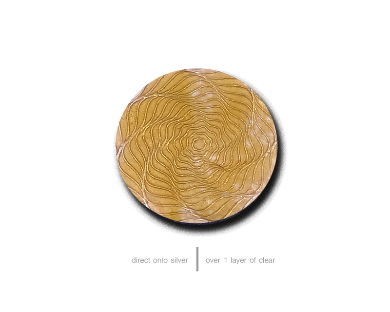 Japanese Enamel Transparent - Gold - 102-R0192