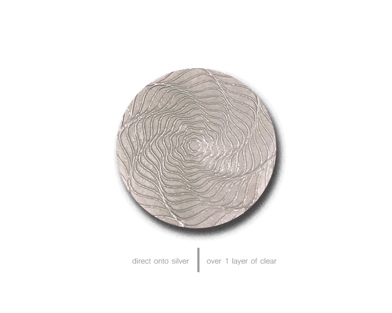 Japanese Enamel Transparent - Silver Gray - 102-R0184