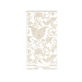 RMR Laser Texture Paper - Floral Paisley - 50 x 89mm