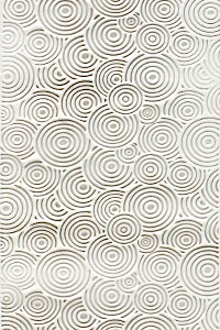 Acrylic Texture Small Roller (KTR) - Raindrop Ripples - 5cm