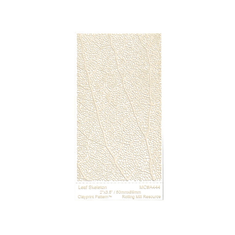 RMR Laser Texture Paper - Leaf Skeleton - 50 x 89mm