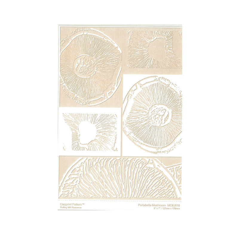RMR Laser Texture Paper - Portabella Mushroom - 127 x 178mm