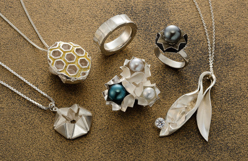 Real silver origami work made with Art Clay Paper Type Plus+ - 85 x 85mm - 35gm A-0350
