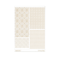 RMR Laser Texture Paper - Ornament - 127 x 178mm