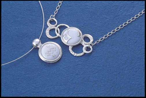 Art Clay Silver Overlay Paste on porcelain -  102-A-0044